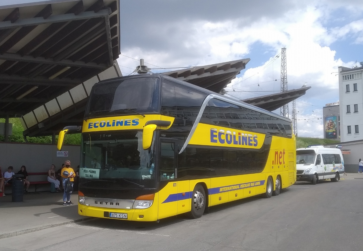 Эстония, Setra S431DT № 411