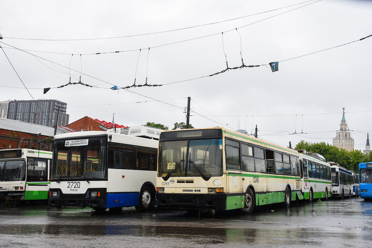 Москва, Ikarus 415.33 № 12249