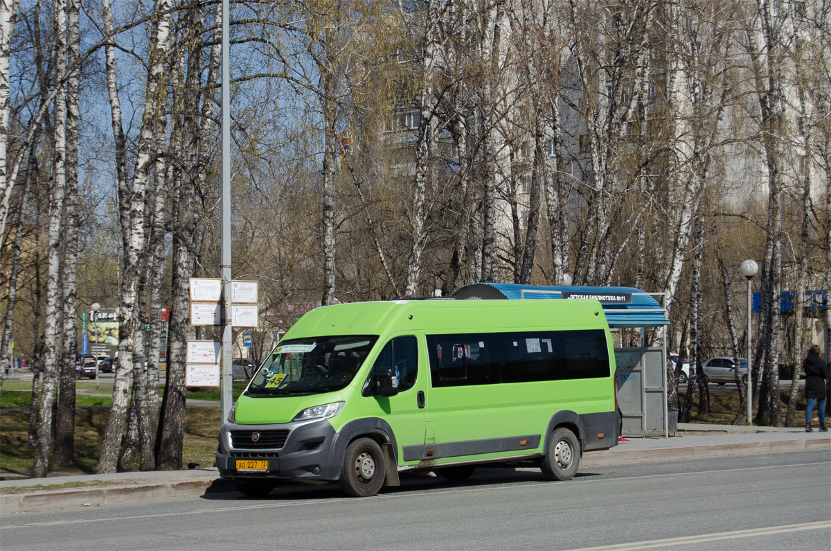 Тюменская область, Нижегородец-FST613 (FIAT Ducato) № АО 227 72