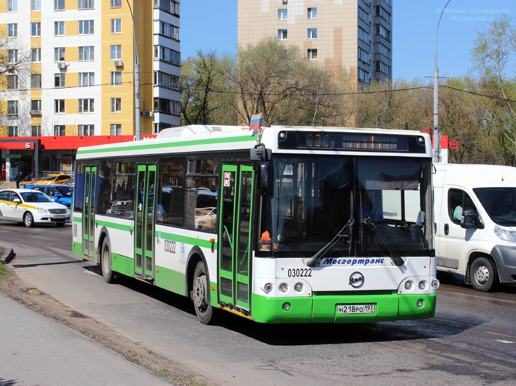 Москва, ЛиАЗ-5292.21 № 030222