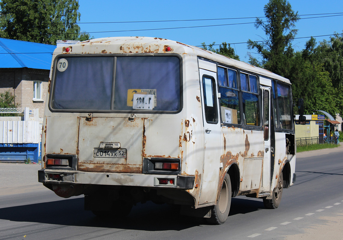 Нижегородская область, ПАЗ-32053 № С 014 ХК 52