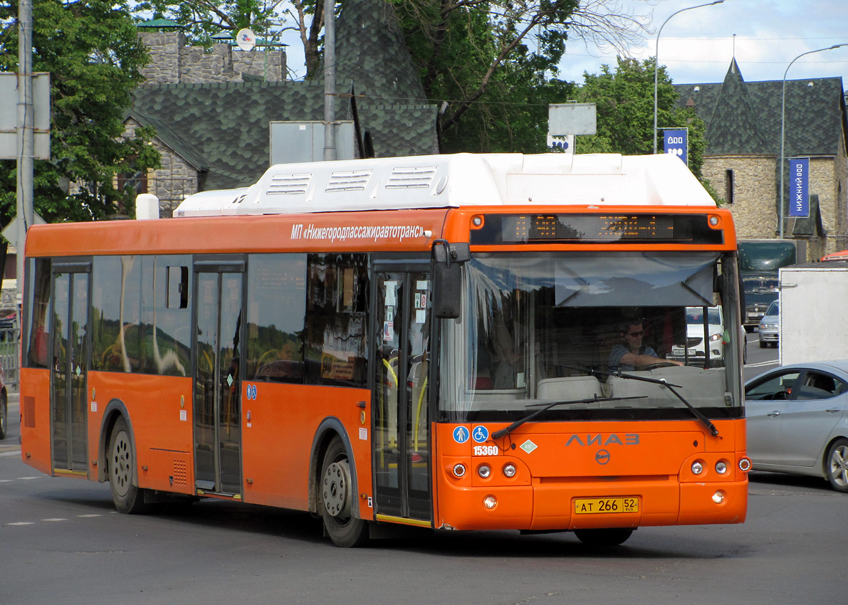 Нижегородская область, ЛиАЗ-5292.67 (CNG) № 15360