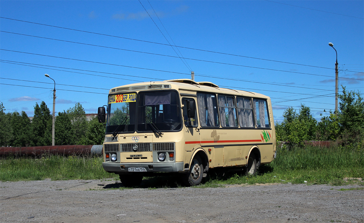 Новосибирская область, ПАЗ-32054 № С 721 АА 154