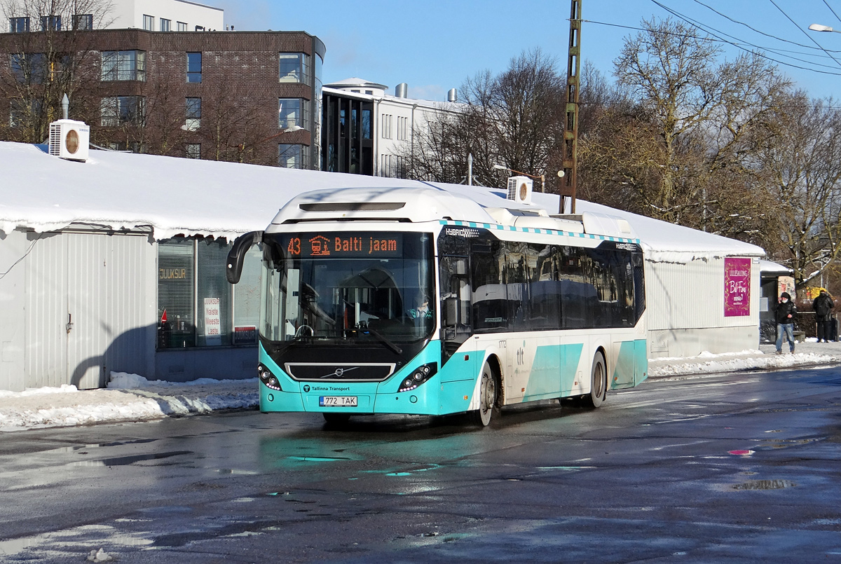 Эстония, Volvo 7900 Hybrid № 1772