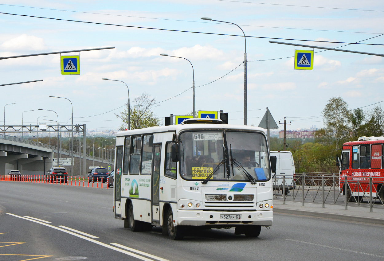 Санкт-Петербург, ПАЗ-320302-11 № 9682