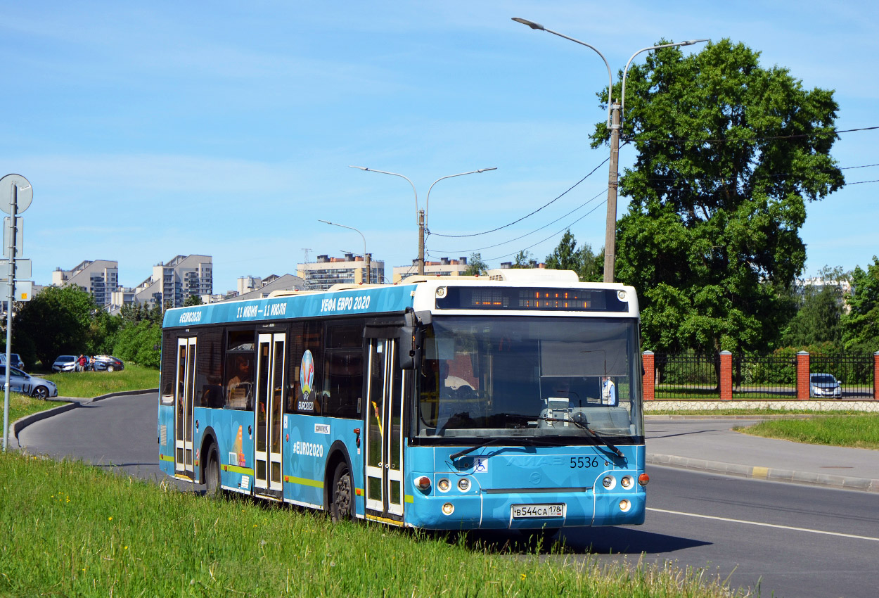 Санкт-Петербург, ЛиАЗ-5292.60 № 5536