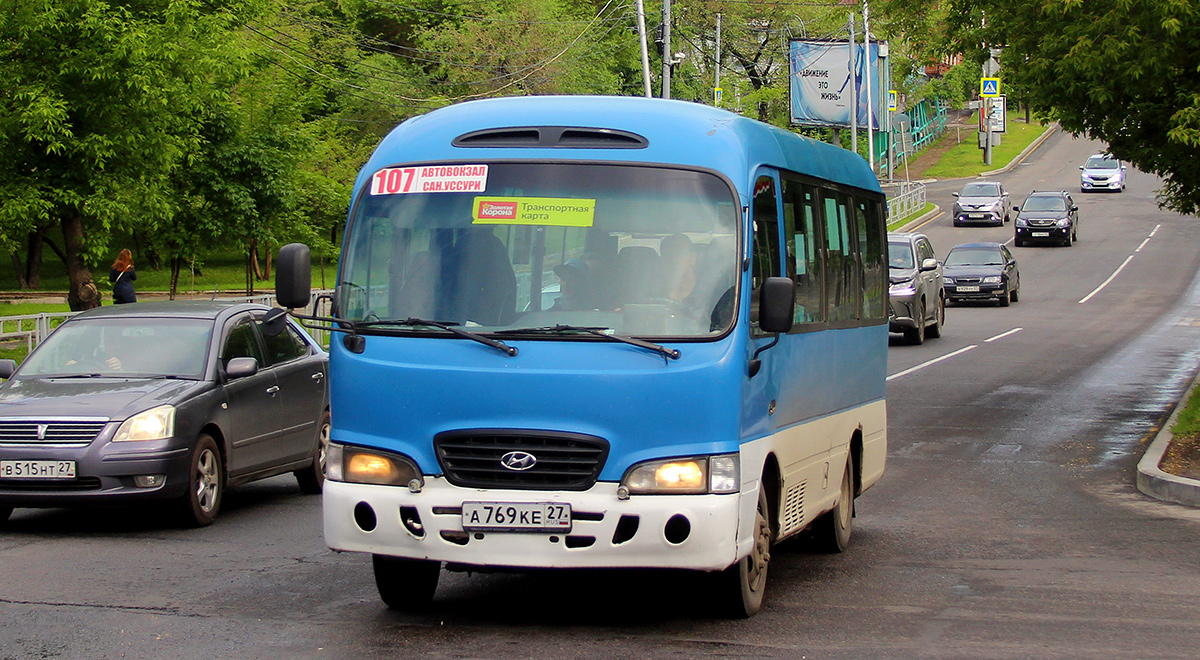 Хабаровский край, Hyundai County Super № А 769 КЕ 27