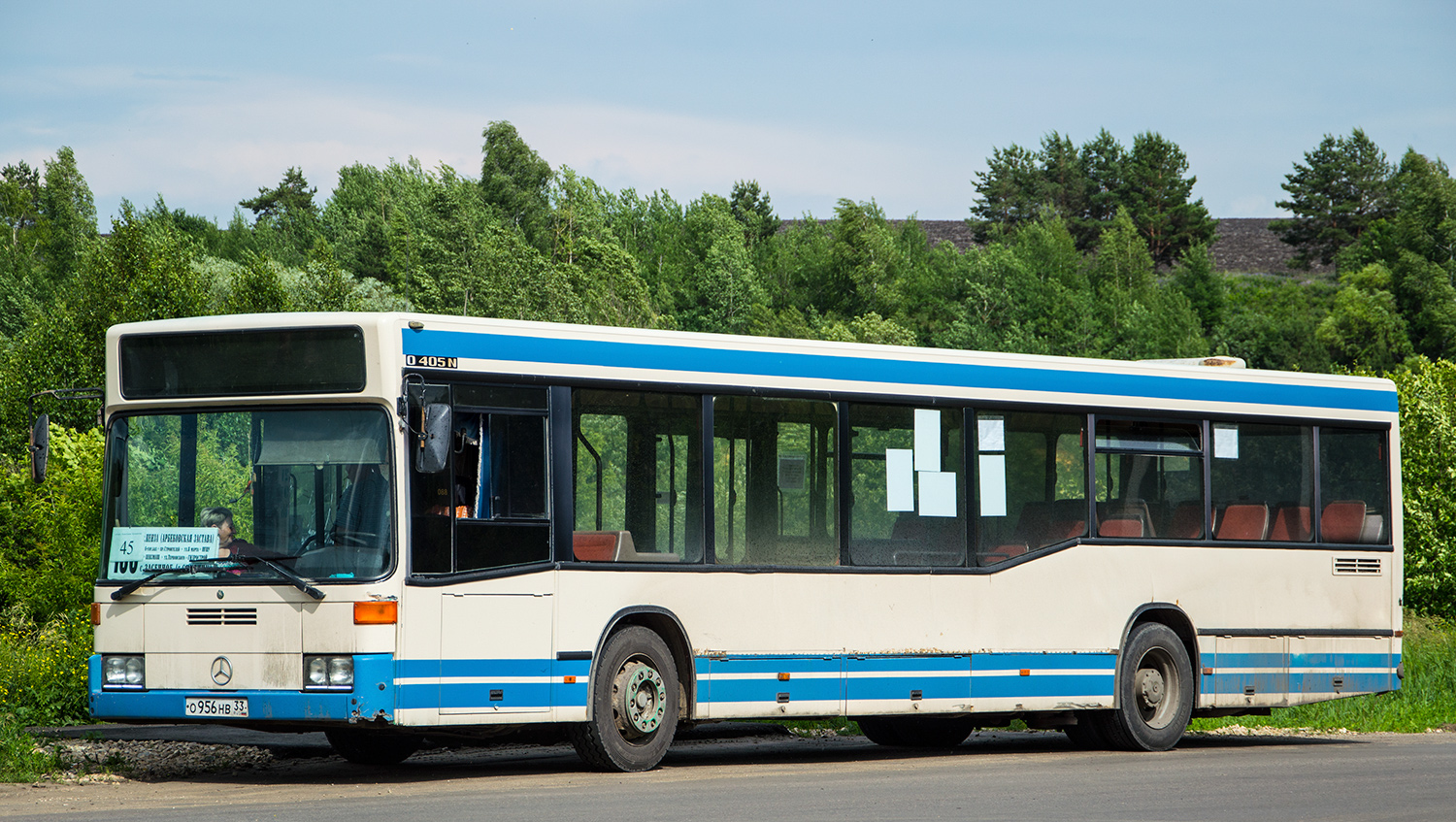 Пензенская область, Mercedes-Benz O405N2 № О 956 НВ 33