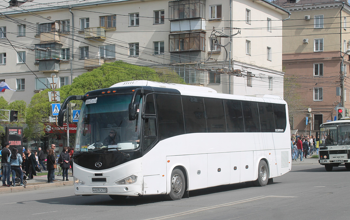 Челябинская область, King Long XMQ6127C № Н 409 СХ 174