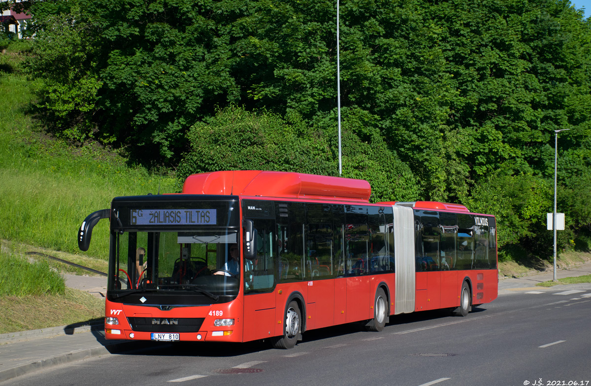 Литва, MAN A23 Lion's City G NG313 CNG № 4189