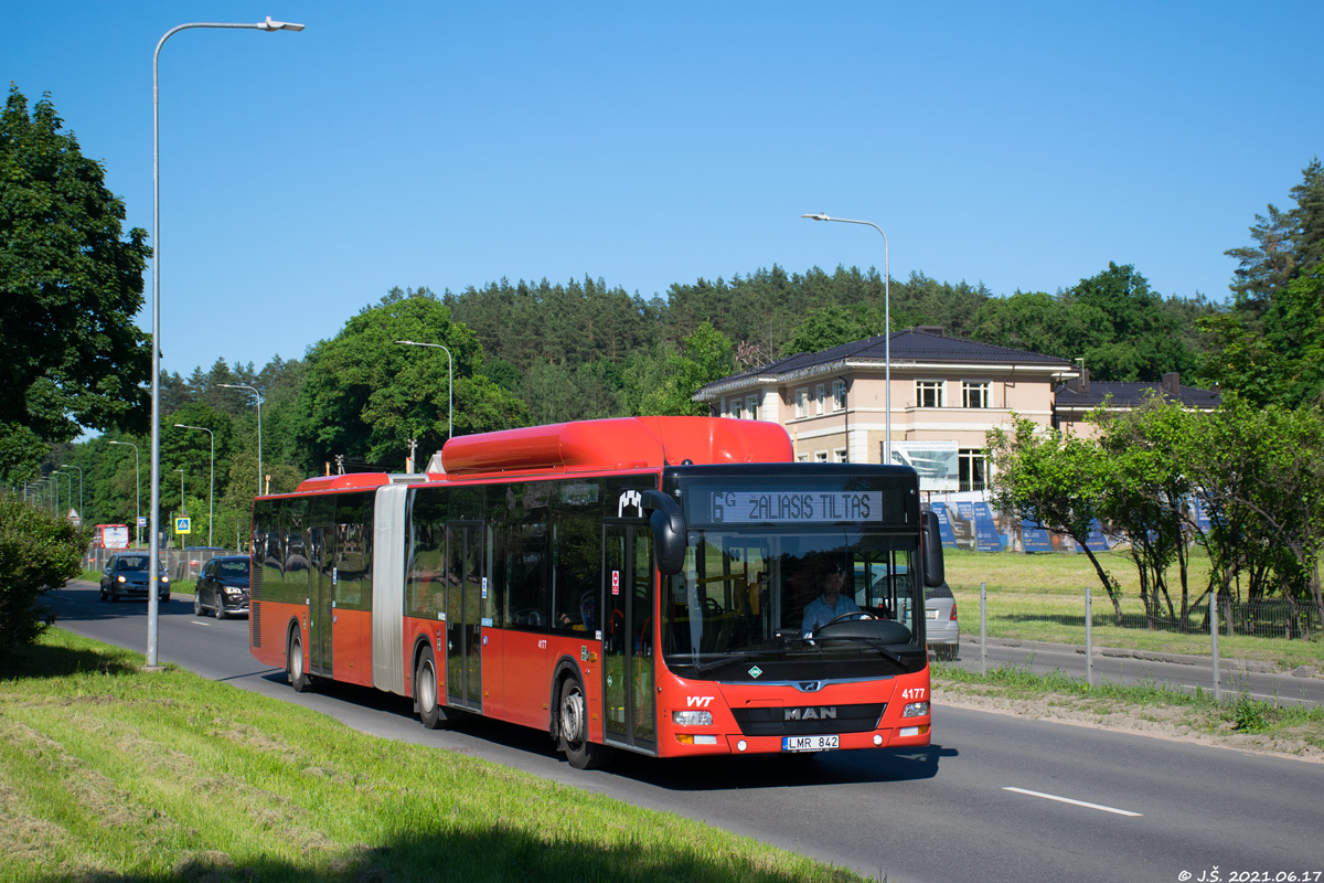 Литва, MAN A23 Lion's City G NG313 CNG № 4177