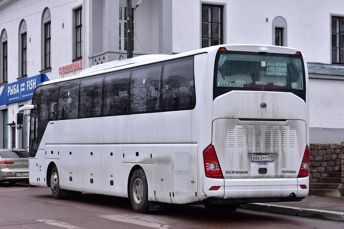 Санкт-Петербург, Yutong ZK6122H9 № В 863 РР 198