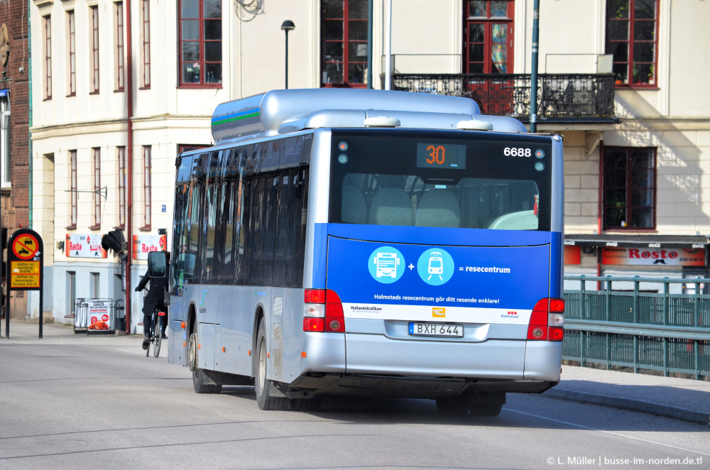 Швеция, MAN A21 Lion's City NL313 CNG № 6688