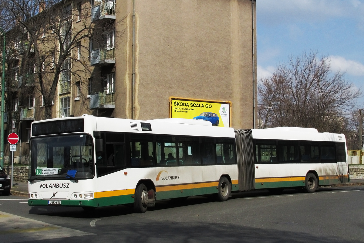 Венгрия, Volvo 7000A № LGK-883