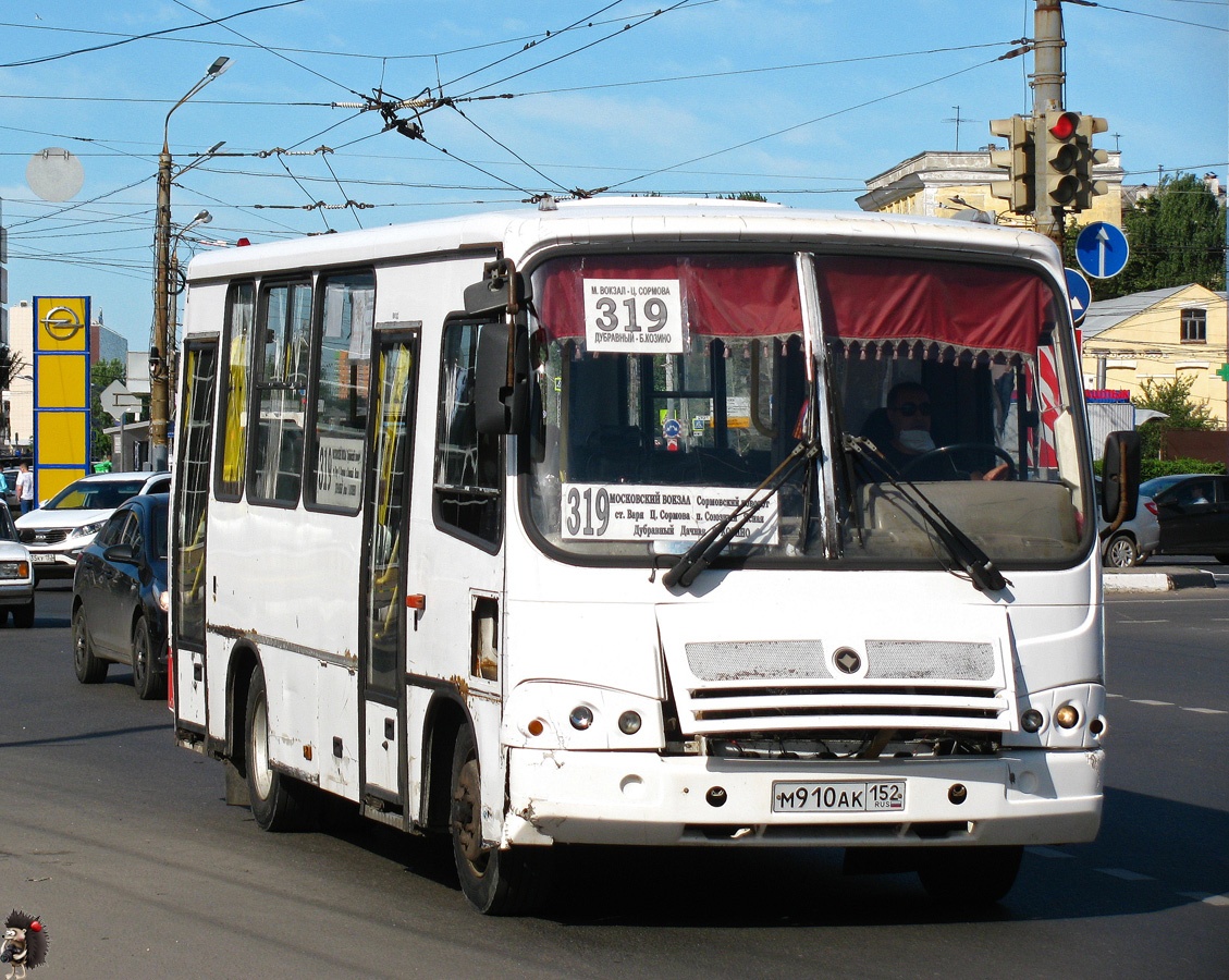 Нижегородская область, ПАЗ-320302-08 № М 910 АК 152