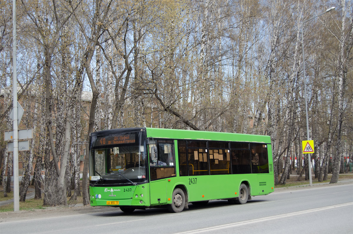 Тюменская область, МАЗ-206.068 № 2437