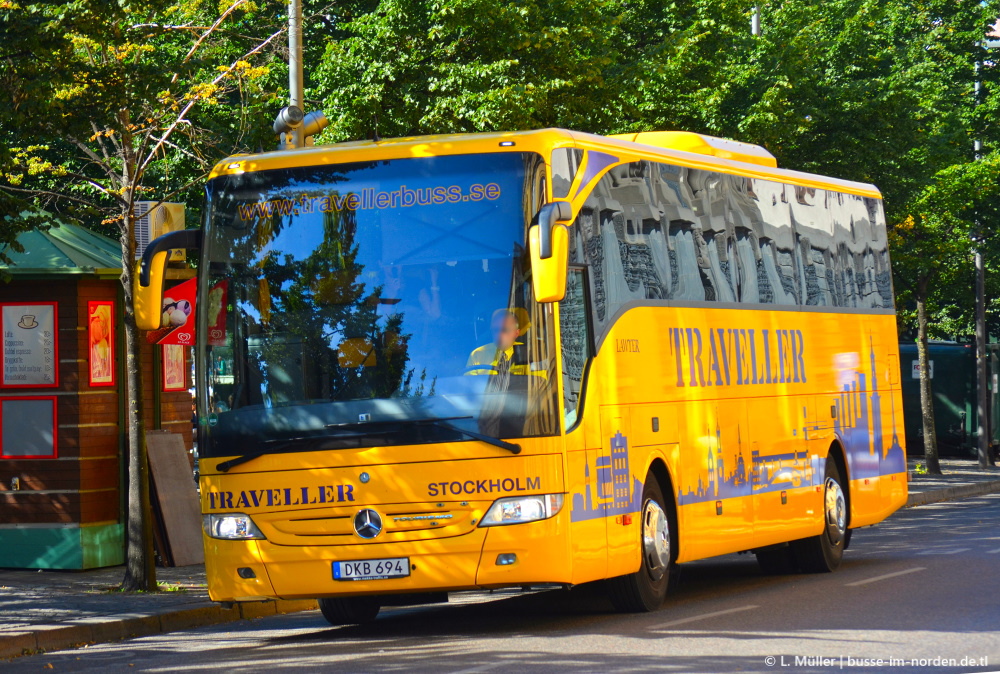 Sweden, Mercedes-Benz Tourismo II 15RHD # 818