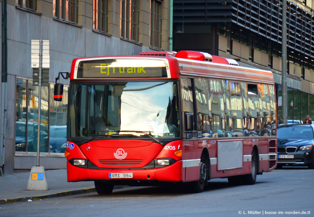 Швеция, Scania OmniLink I № 4705