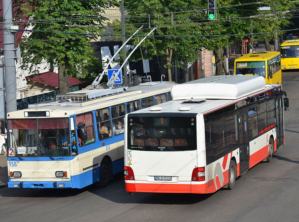 Ровненская область, MAN A21 Lion's City NL243 CNG № BK 2415 CO