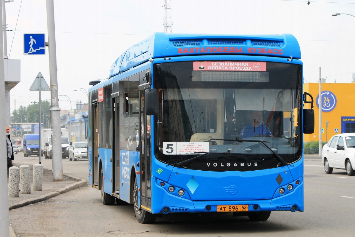 Кемеровская область - Кузбасс, Volgabus-5270.G2 (CNG) № 134