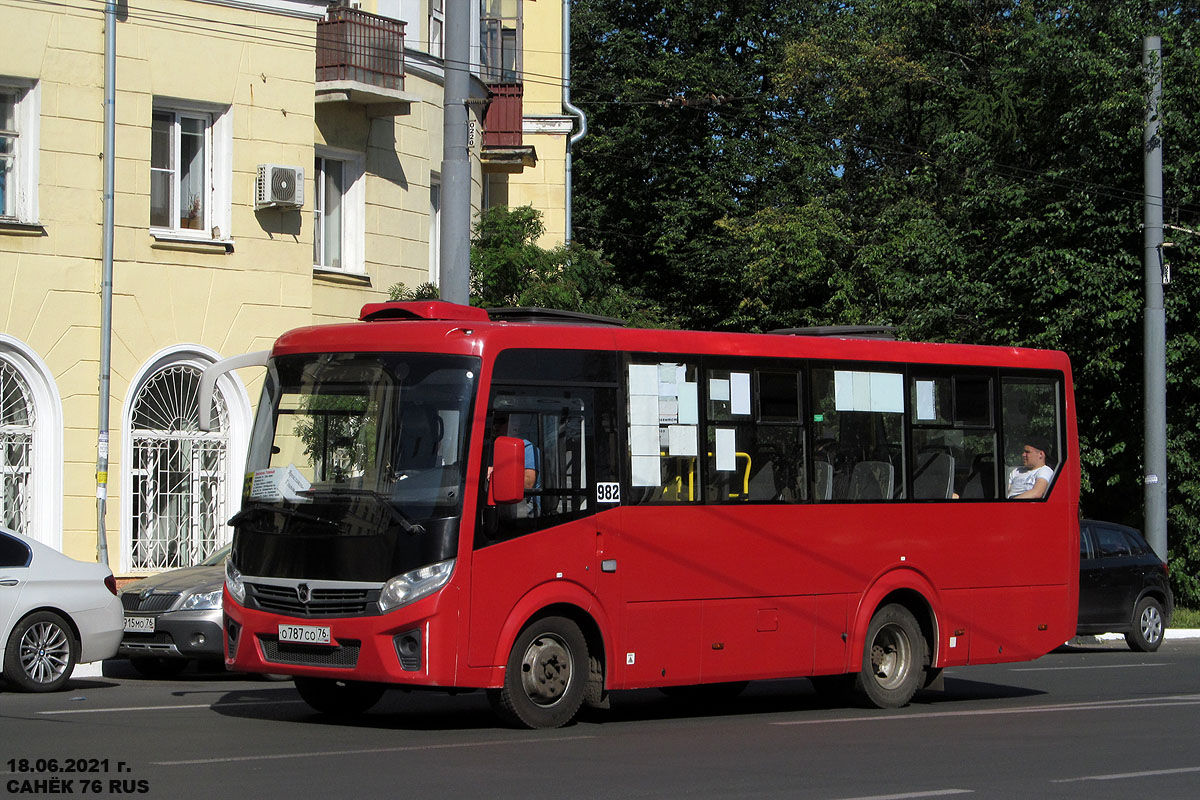 Ярославская область, ПАЗ-320405-04 "Vector Next" № 982