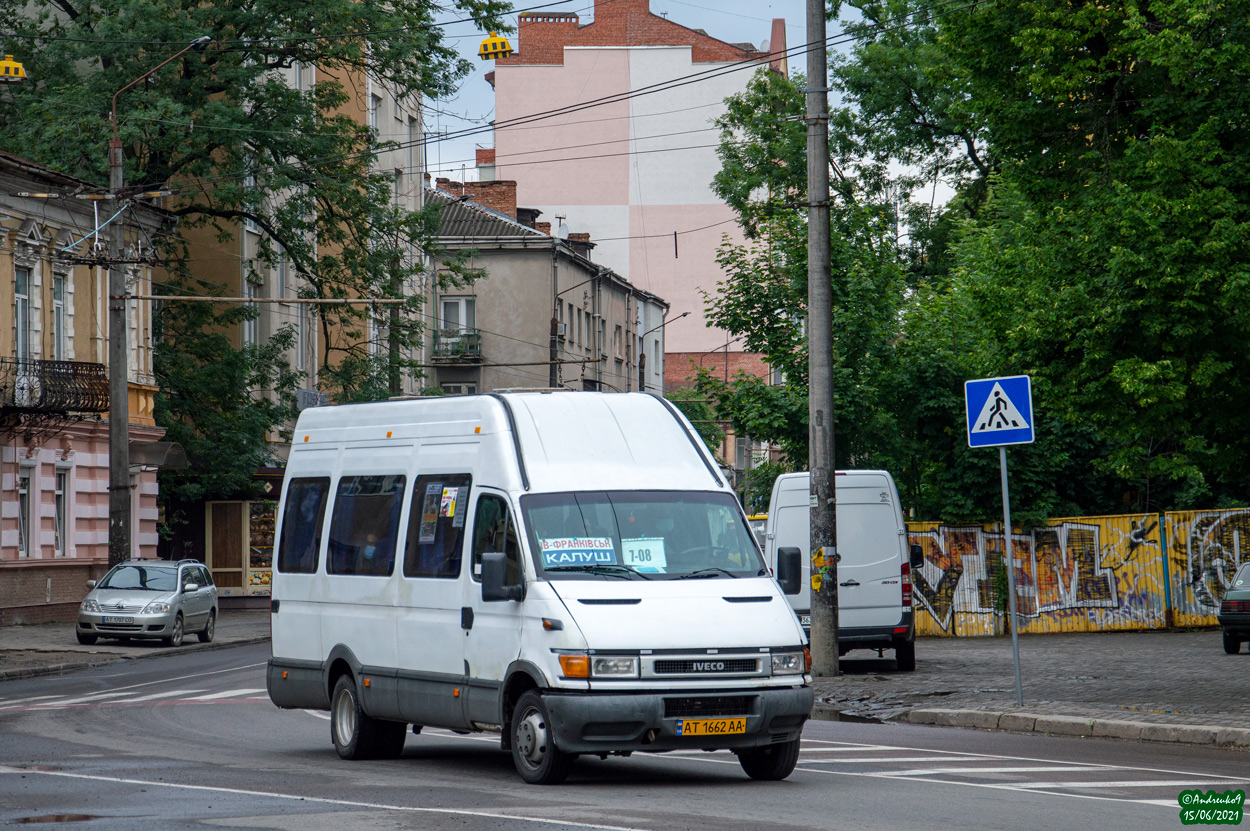 Ивано-Франковская область, IVECO Daily 50C13 № AT 1662 AA