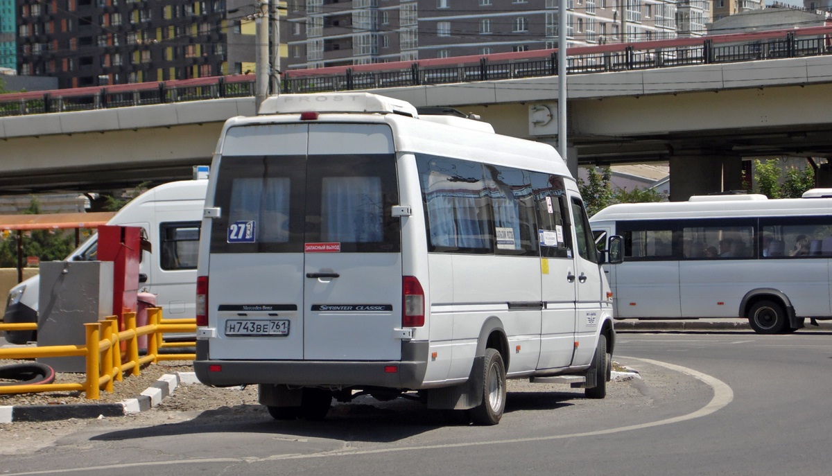 Ростовская область, Луидор-223237 (MB Sprinter Classic) № Н 743 ВЕ 761