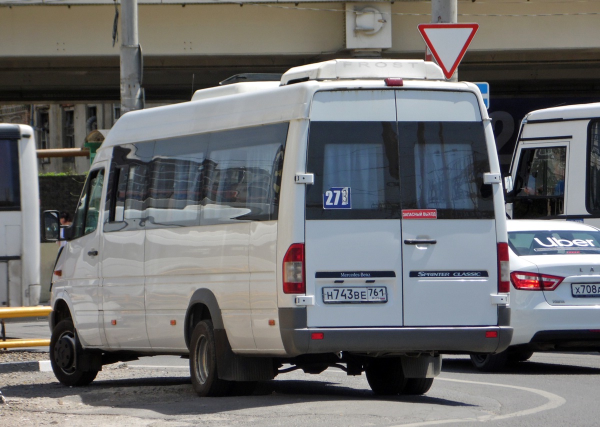 Ростовская область, Луидор-223237 (MB Sprinter Classic) № Н 743 ВЕ 761