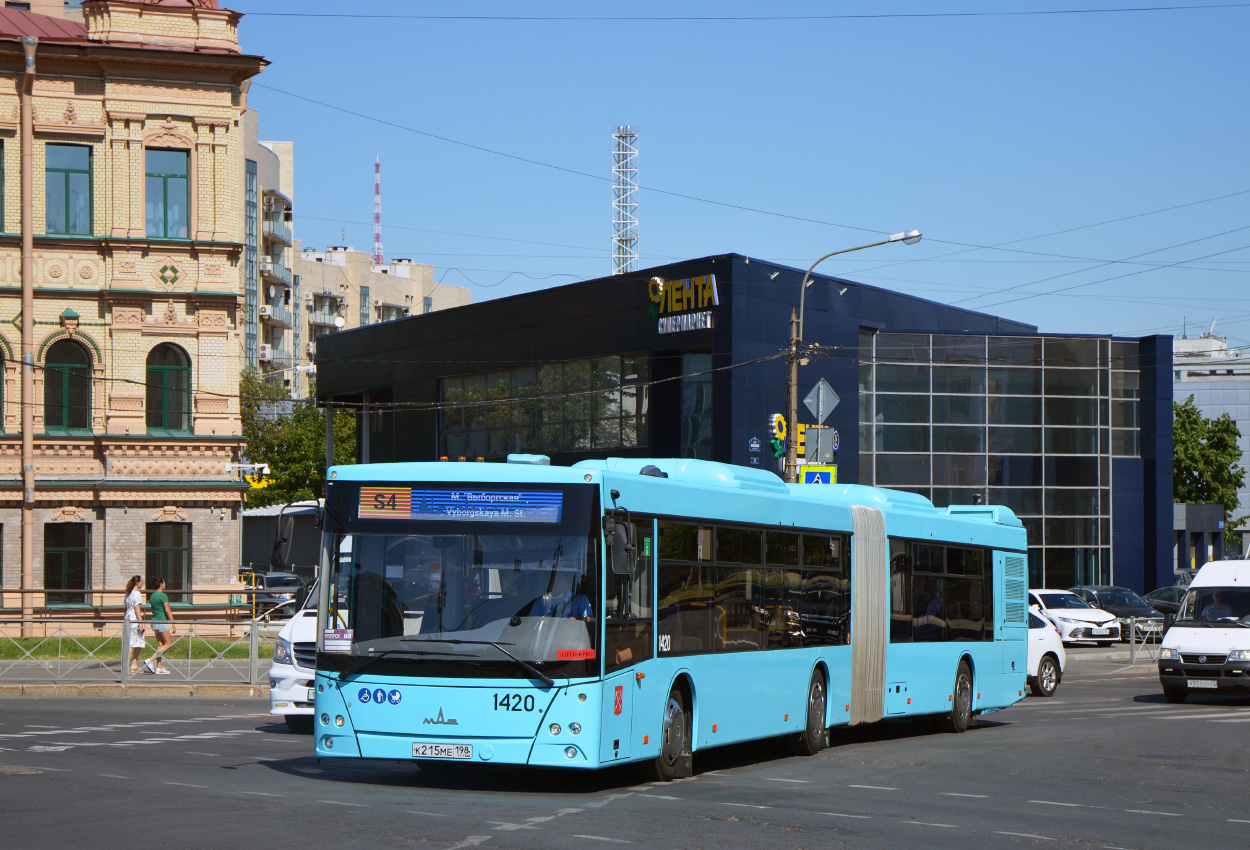 Санкт-Петербург, МАЗ-216.066 № 1420