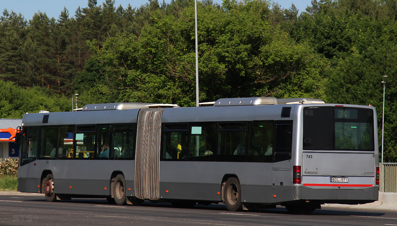 Литва, Volvo 7700A № 743