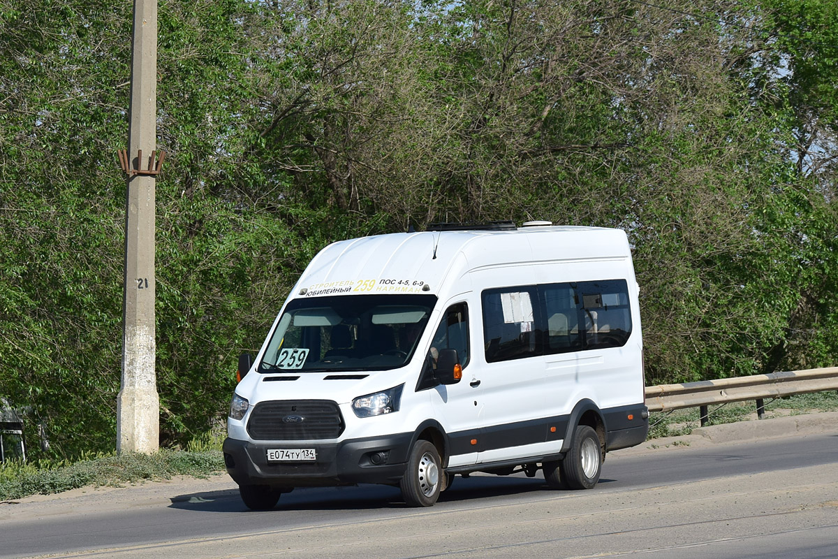 Волгоградская область, Ford Transit FBD [RUS] (Z6F.ESG.) № Е 074 ТУ 134