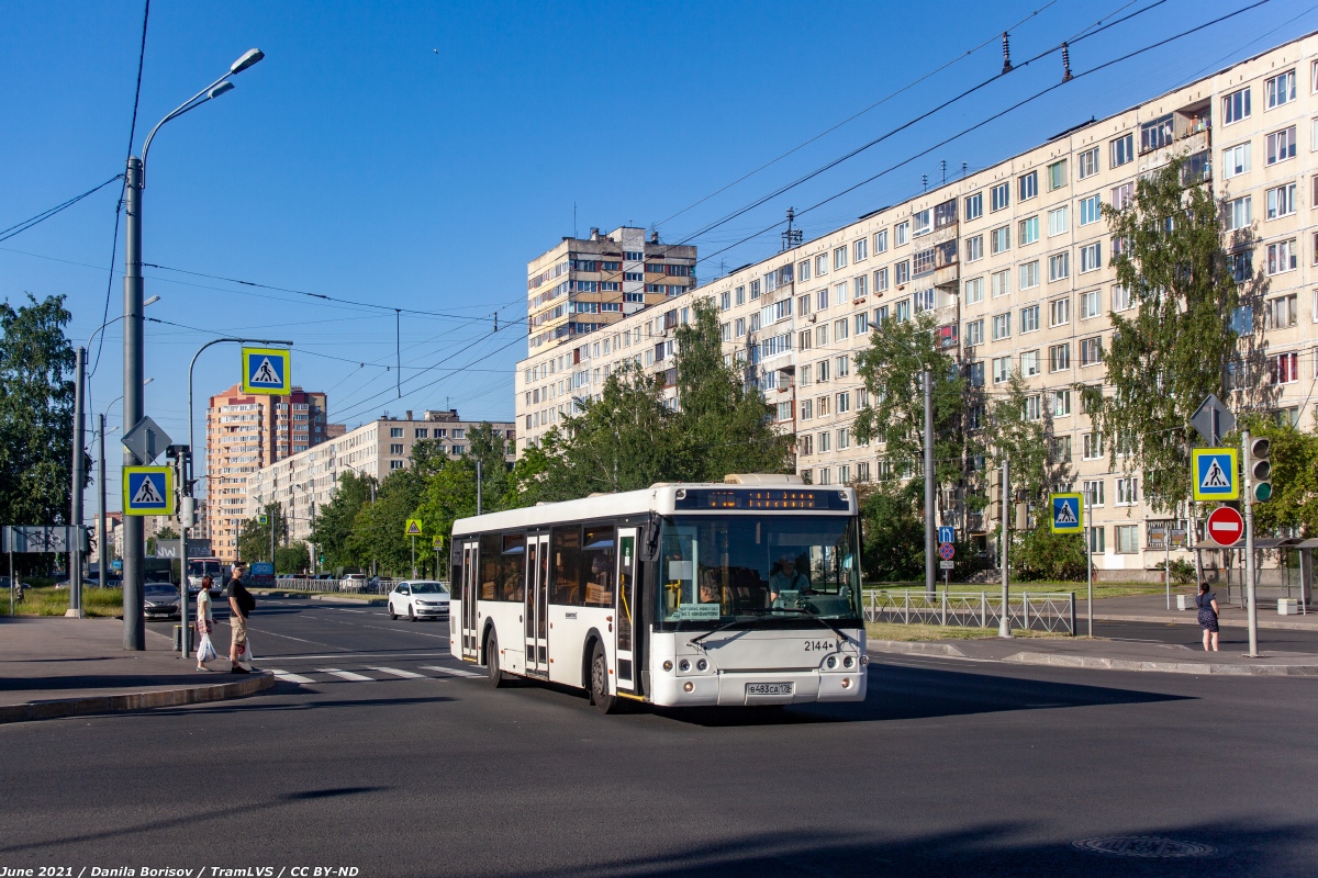 Санкт-Петербург, ЛиАЗ-5292.60 № 2144