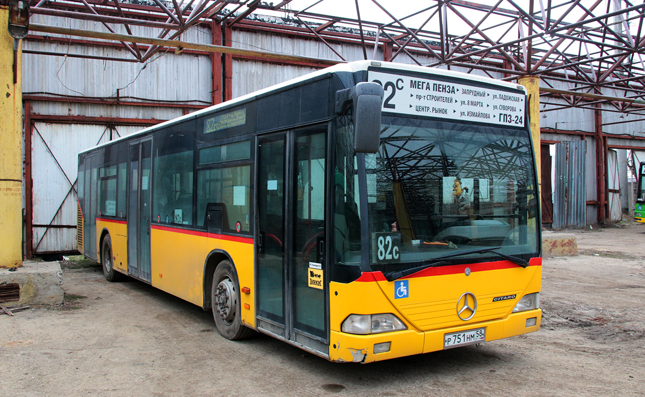 Пензенская область, Mercedes-Benz O530 Citaro № Р 751 НМ 58