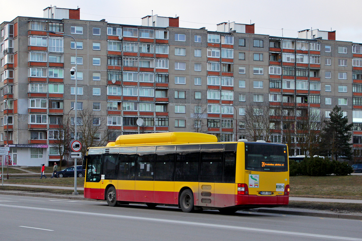 Литва, MAN A21 Lion's City NL273 CNG № 1152