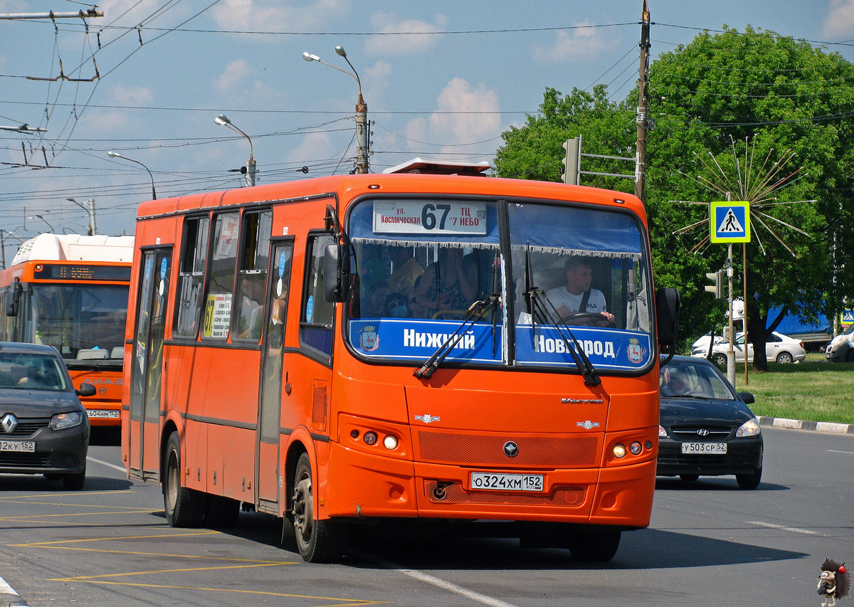 Nizhegorodskaya region, PAZ-320414-05 "Vektor" № О 324 ХМ 152