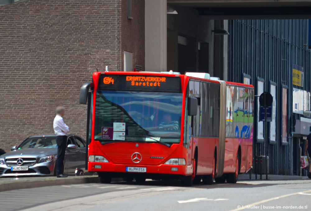 Нижняя Саксония, Mercedes-Benz O530G Citaro G № H-PM 816