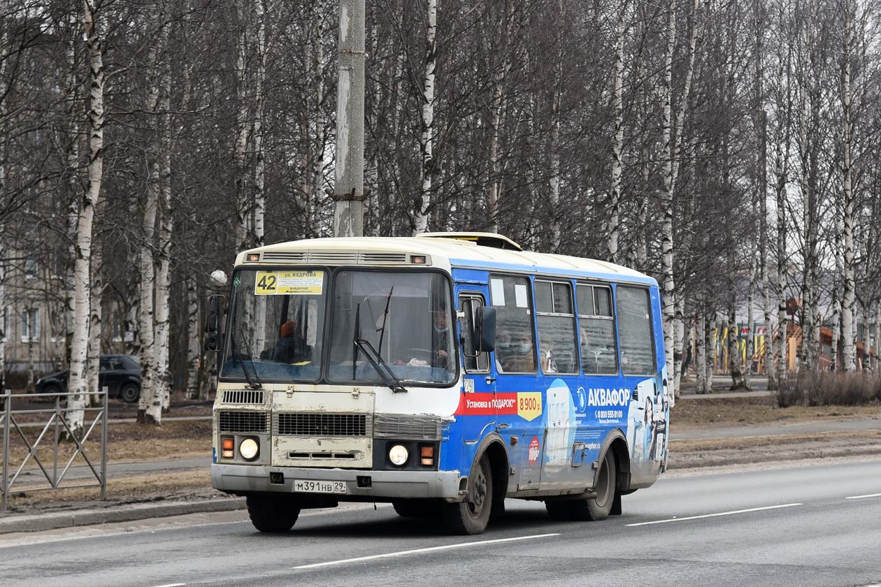 Архангельская область, ПАЗ-32054 № 2291