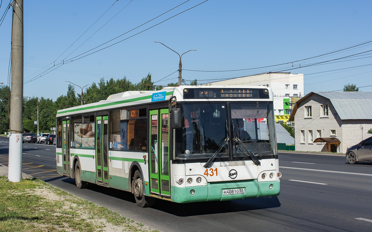 Владимирская область, ЛиАЗ-5292.21 № 431