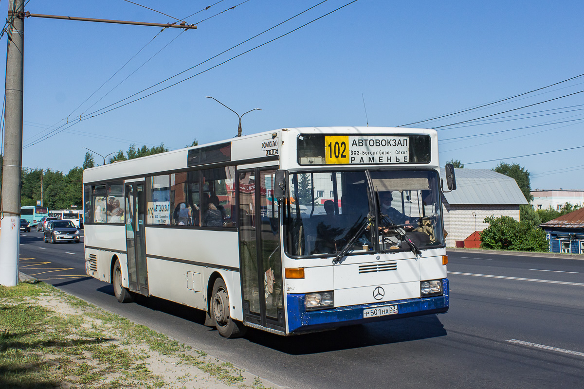 Владимирская область, Mercedes-Benz O405 № Р 501 НА 33