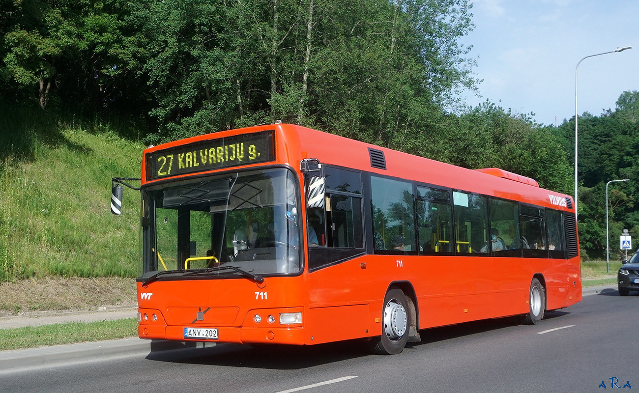 Литва, Volvo 7700 № 711