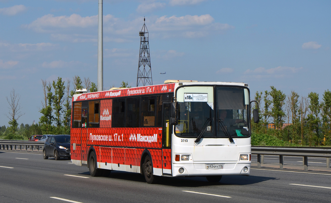 Ленинградская область, ЛиАЗ-5256.61 № 3713