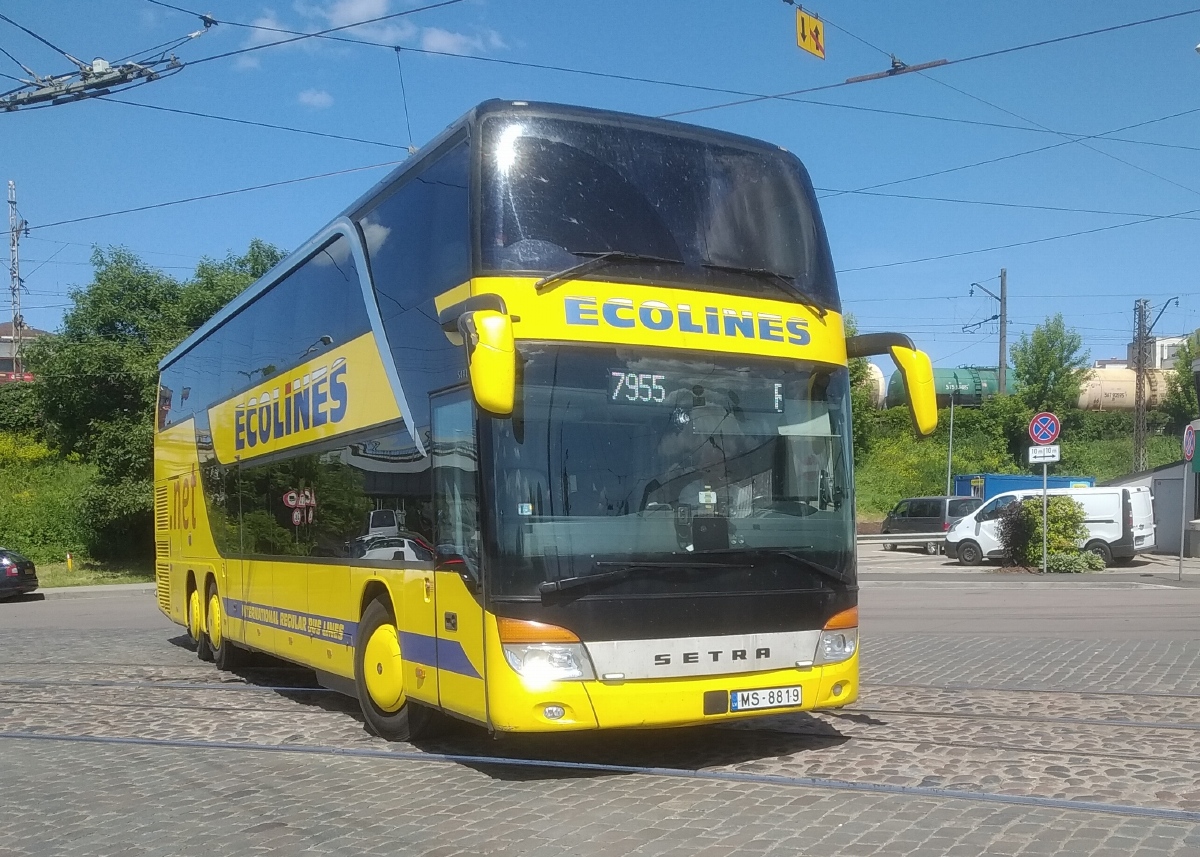 Латвия, Setra S431DT № 349