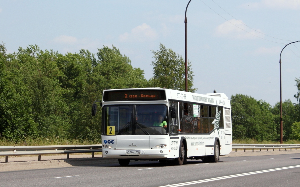 Ленинградская область, МАЗ-103.486 № В 240 ТХ 198