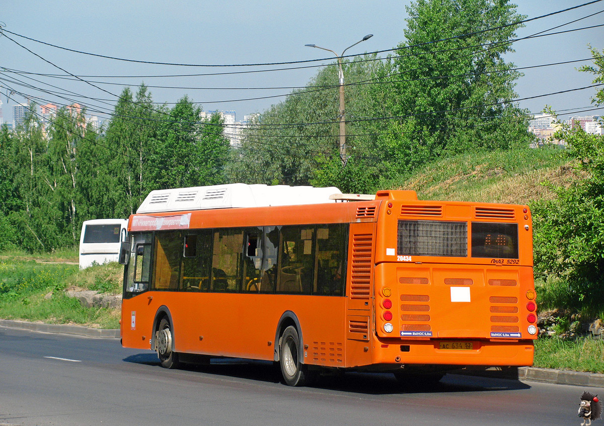 Нижегородская область, ЛиАЗ-5292.67 (CNG) № 20434