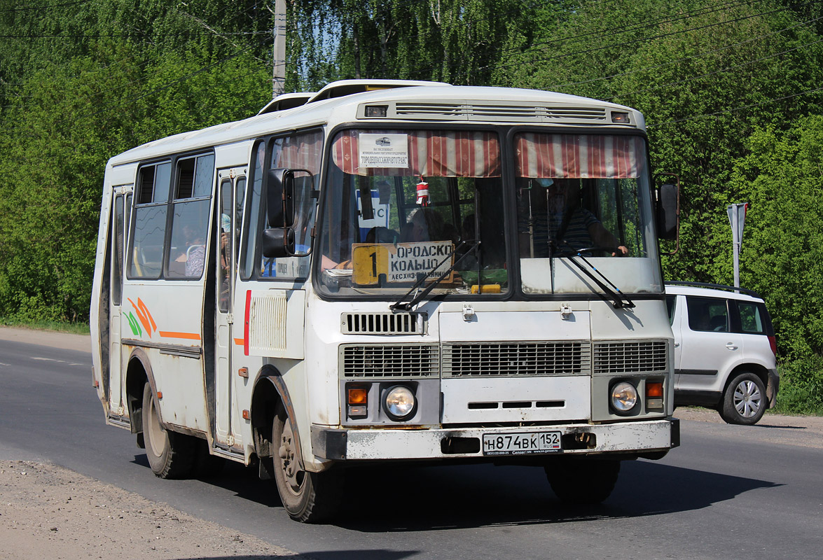 Нижегородская область, ПАЗ-32054 № Н 874 ВК 152