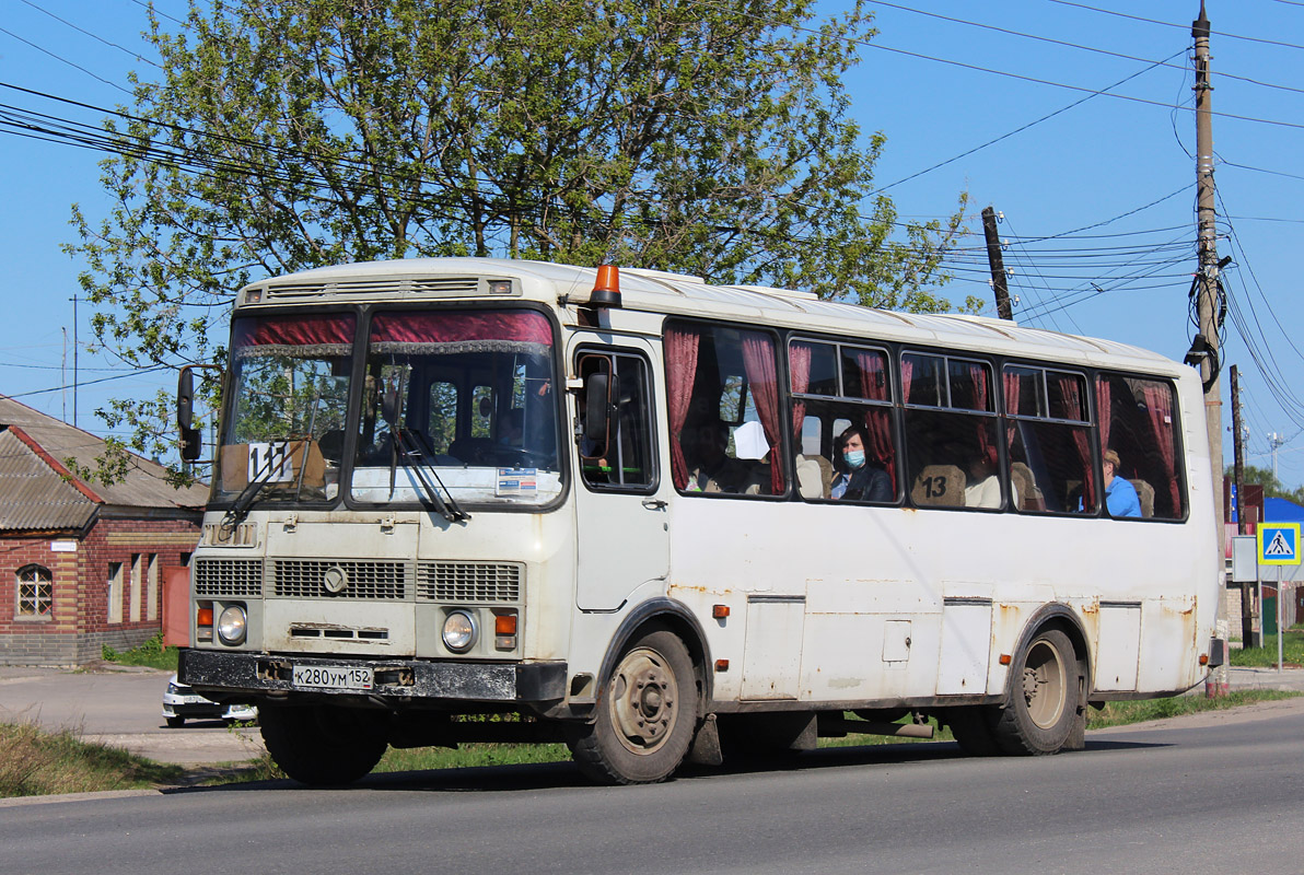 Nizhegorodskaya region, PAZ-4234-05 Nr. К 280 УМ 152