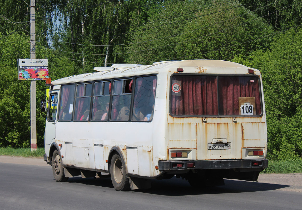 Nizhegorodskaya region, PAZ-4234-05 č. К 280 УМ 152