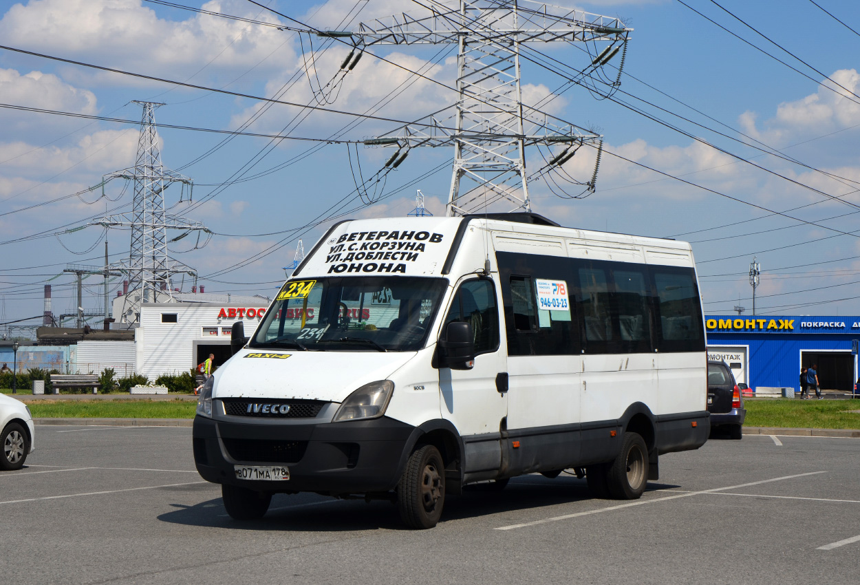 Санкт-Петербург, Росвэн-3265 (IVECO Daily 50С15) № В 071 МА 178