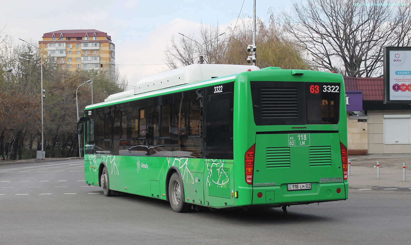 Алматы, Zhong Tong LCK6125HGAN № 3322