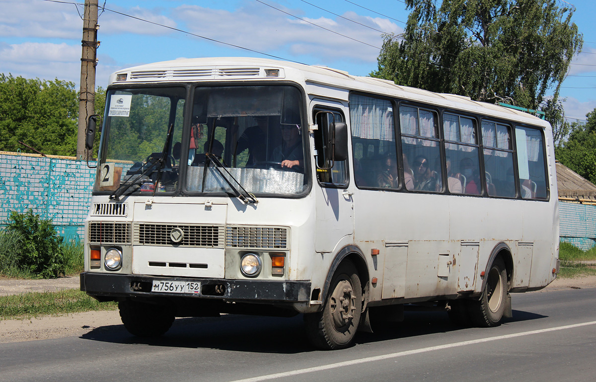 Нижегородская область, ПАЗ-4234 № М 756 УУ 152